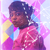 goodbyebird: Stranger Things: Erica on a funky purple background. (Stranger Things mvp)