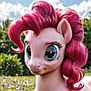 frith: Realistic My Little Pony Pinkie Pie via generative software (MLP EZ Make Pinkie Pie)