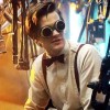 lionhitch: The Eleventh Doctor with welding goggles on (Default)