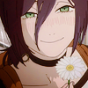 autumninpluto: Reze holding a flower ([csm] flower reze)