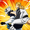 autumninpluto: Iida carrying Ojiro on his back ([mha] piggyback tailgenium)