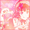 autumninpluto: Sparkly gif of Yohane with hearts ([ll] heart yohane)