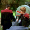 lilly_c: Kathryn and Chakotay coming out of stasis on New Earth after 17 days in quarantine (Kathryn & Chakotay - stasis)