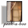 nondenomifan: BtVS's Spike peeking out (animated) text="peek-a-boo" (Spike peek-a-boo ani by kazzy_cee)