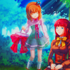 uuing: (of the world that she's left behind)