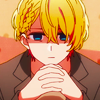 autumninpluto: Aqua looking like he's done with everything ([onk] done aqua)