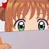autumninpluto: Sakura reading a sheet of paper ([ccs] reading sakura)