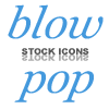 blowpop: (blowpop - one.)