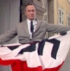 wantedonvoyage: Captain Georg Von Trapp ripping a nazi flag (antifa)