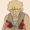 withermarked: art by Lily @new-hyperfixation-every-month (damned spot)