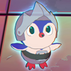 piplupcommander: little blue penguin hallucination in a knight's helmet (Default)