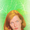 goodbyebird: The X-Files: Dana Scully in bright color. (X-Files aka my wife)