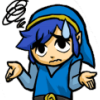 zavodilaterrarium: Blue Link shrugging his shoulders. (Blue Link)
