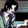 downaxes: Domino from late X-Force 1991 slouching over a computer in the dark. (domino, ellis x-force)