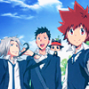 bluapapilio: Gokudera, Yamamoto and Tsunayoshi from Katekyo Hitman Reborn! (KHR! trio)