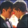 kass: Shana and Ilya in tuxedos (shane)
