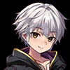 sorakh28: A color adjusted icon of Bitty Male Robin from Fire Emblem Heroes (janne angard)