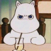 grimweather: angry moomin sipping a drink (Default)