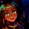 sarajayechan: Close-up of Timerra singing ([FE Engage] Timerra)