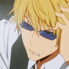 majoukoufu: Shizuo glares upward at something unpleasant (10 - impending (im/ex)plosion)