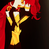 sarajayechan: Pyrrha backstage preparing to beat the snot out of Team CRDL ([Earthbound Beginnings] The Party)