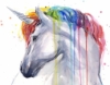 kharyn_thequeerecosystem: Head of a rainbow unicorn (Default)