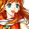 sarajayechan: Closeup of Mist from FE10 smiling widely ([FE Tellius] Mist)