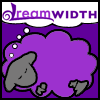 alchemicink: A sleeping purple sheep (purple dw sheep)