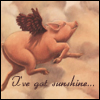 willow: A pig flying with wings (Whee)