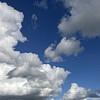 peccadilloes: photo of fully white clouds on a blue sky (clouds)