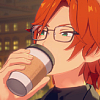 falkner: [Ensemble Stars] [Mikejima Madara] (あんスタ ☆ caffeinated)
