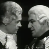 sanguinity: Ewen and Keith from 1968 The Flight of the Heron, in intense conversation three inches apart (flight of the heron cool in a tight spot)