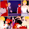 sarajayechan: Mini picspam of Jaune and Pyrrha from "Dance Dance Infiltration" ([RWBY] Arkos dance)