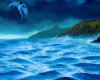 dswdiane: Painting by Debbie (Dragon and Ocean)