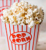 dine: (popcorn)