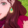 sarajayechan: Close-up of Dorothea's hair and earring, plus part of her smiling face ([FEW3H] Dorothea)