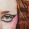 jabberwockys: a close-up of Chappell Roan's eye makeup (eye)