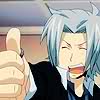 arimamary: gokudera hayato throwing a thumbs up (gokurera-thumbsup)