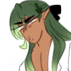 asuraid: Sylvie, who looks very much confused and with a very exaggerated raise of their eyebrows. (huh??)