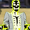 shakehands: (has he not gone)