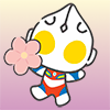 linky: A chibi of Ultraman Tiga holding a flower. (Ultraman Tiga: Chibi)