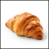 kurowasan: a photo of a croissant on a white background (Default)
