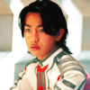 linky: Jun looking at someone. (Ultraman Tiga: Jun - Portrait)