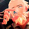 javert: l from pokémon za looking wistfully at his megaring (pkmn l ring)