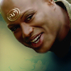 kanadka: teal'c from s02e08 smiling (sg1: teal'c)