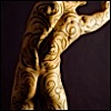 red_trillium: Nude back of heavily tattooed man (Back of tattooed man)