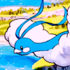 linky: Altaria flying. (Pokemon - Altaria: Sky)