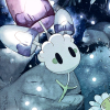 aurora_boreapples: An illustration of Morelull from Pokemon gazing up at the night sky from a tree stump. (Somber)