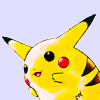 linky: Pikachu's head. (Pokemon: Pikachu - Blue)
