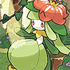 linky: Lilligant in a forest. (Pokemon: lilligant - forest)